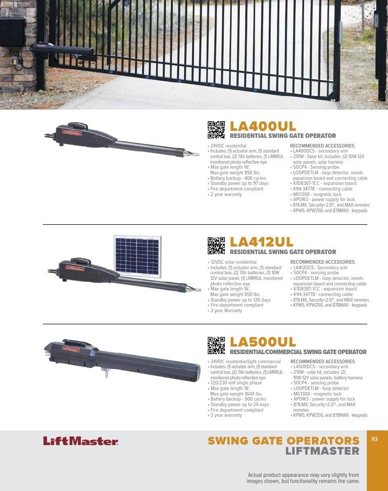 Service Spring Garage Door Products Catalog Weekly Ad January 1 - December 31, 2026