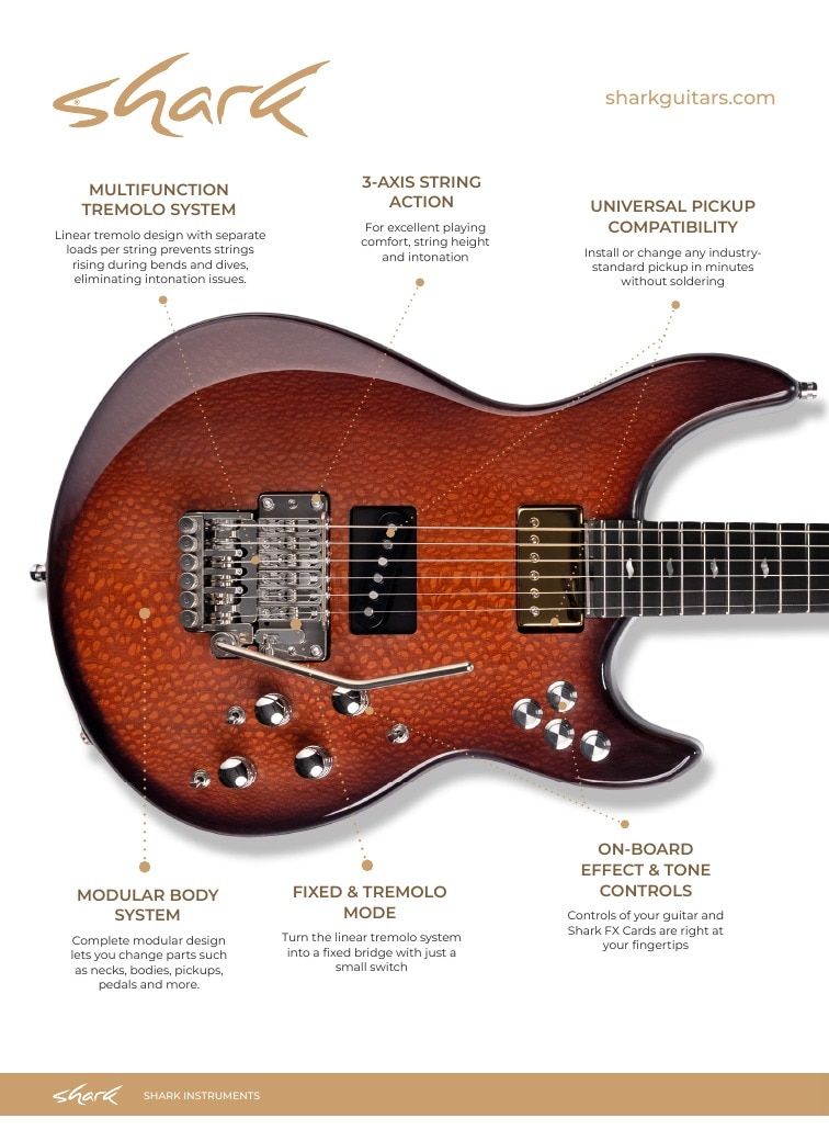 Shark Guitars Guitar Catalog Weekly Ad January 1 - December 31, 2026