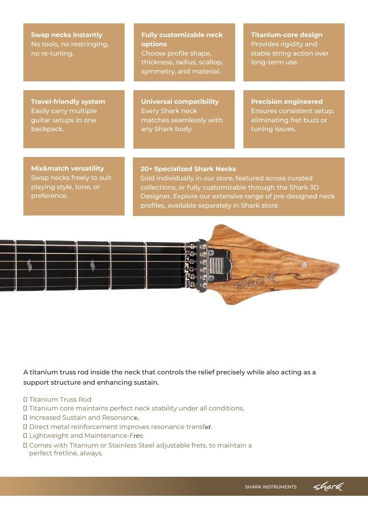 Shark Guitars Guitar Catalog Weekly Ad January 1 - December 31, 2026