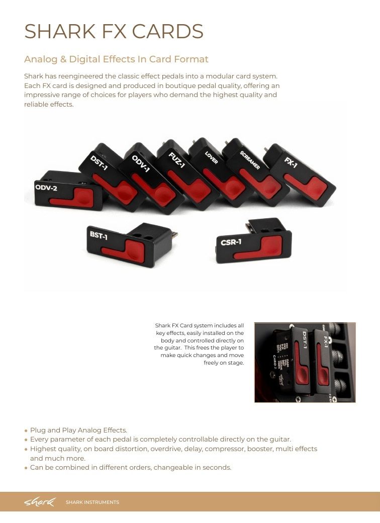Shark Guitars Guitar Catalog Weekly Ad January 1 - December 31, 2026