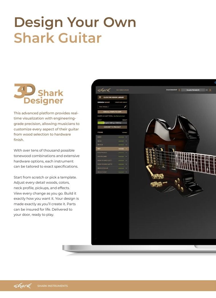 Shark Guitars Guitar Catalog Weekly Ad January 1 - December 31, 2026