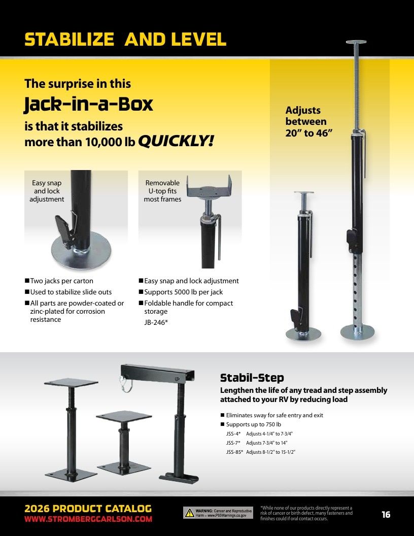 Stromberg Carlson RV Products Catalog Weekly Ad January 1 - December 31, 2026