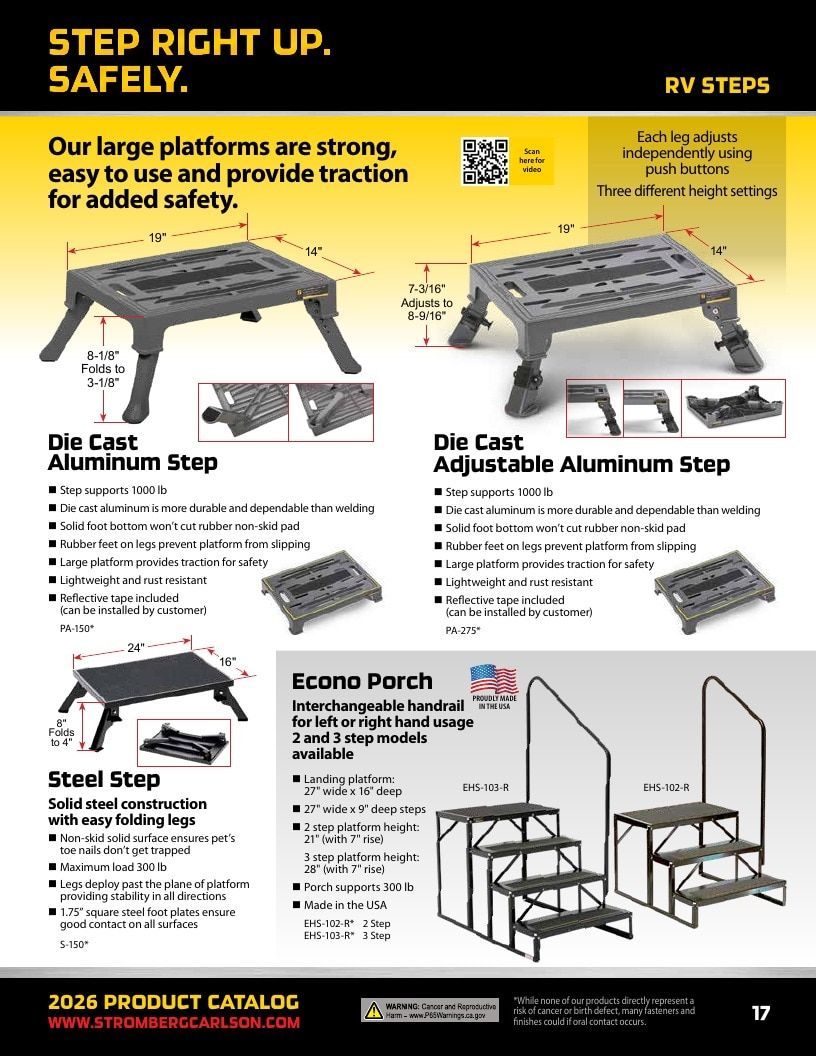 Stromberg Carlson RV Products Catalog Weekly Ad January 1 - December 31, 2026