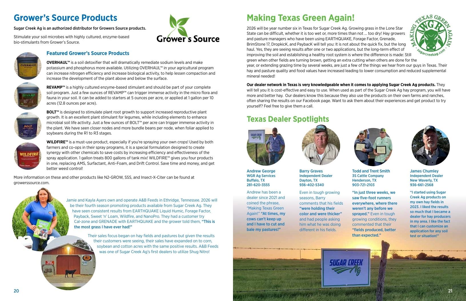 Sugar Creek Ag Agricultural Products Catalog Weekly Ad January 1 - December 31, 2026