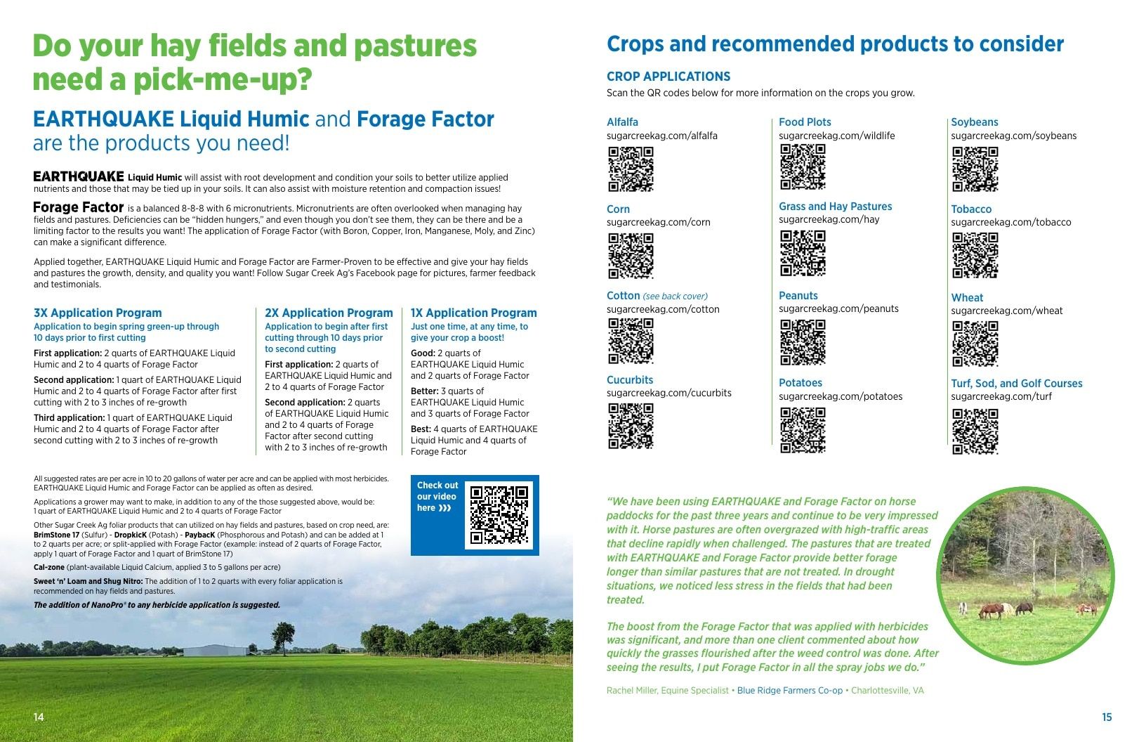 Sugar Creek Ag Agricultural Products Catalog Weekly Ad January 1 - December 31, 2026