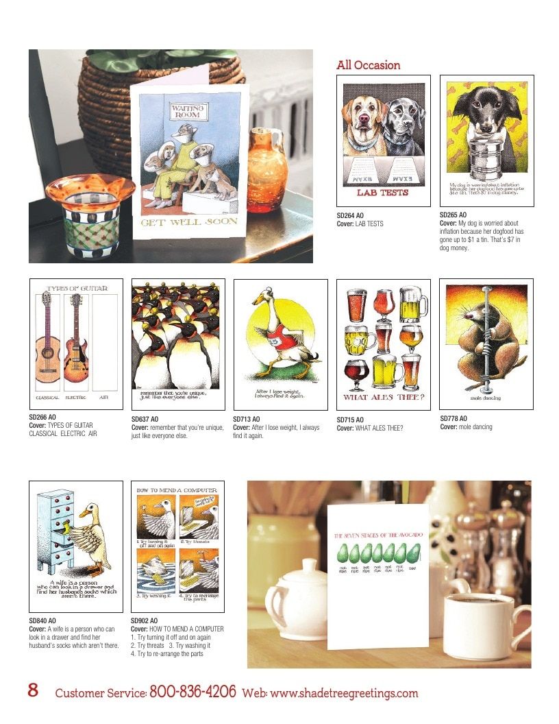 Simon Drew Greeting Cards Catalog Weekly Ad January 1 - December 31, 2026