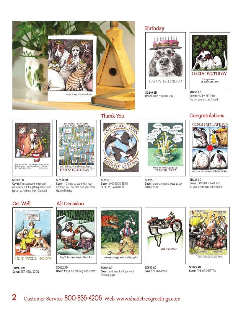 Simon Drew Greeting Cards Catalog Weekly Ad January 1 - December 31, 2026
