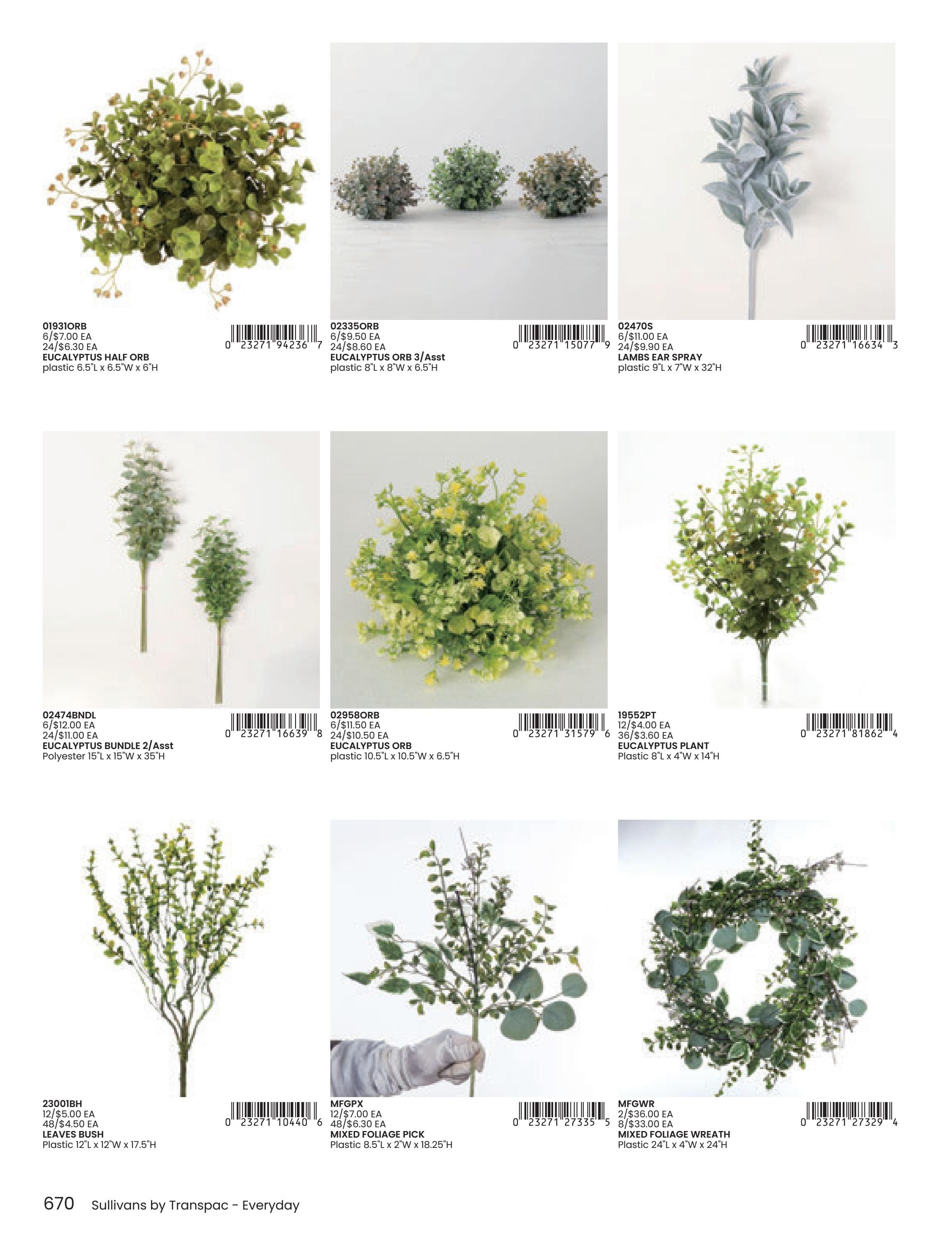 Sullivans by Transpac Annual Home Decor Catalog Weekly Ad January 1 - December 31, 2026
