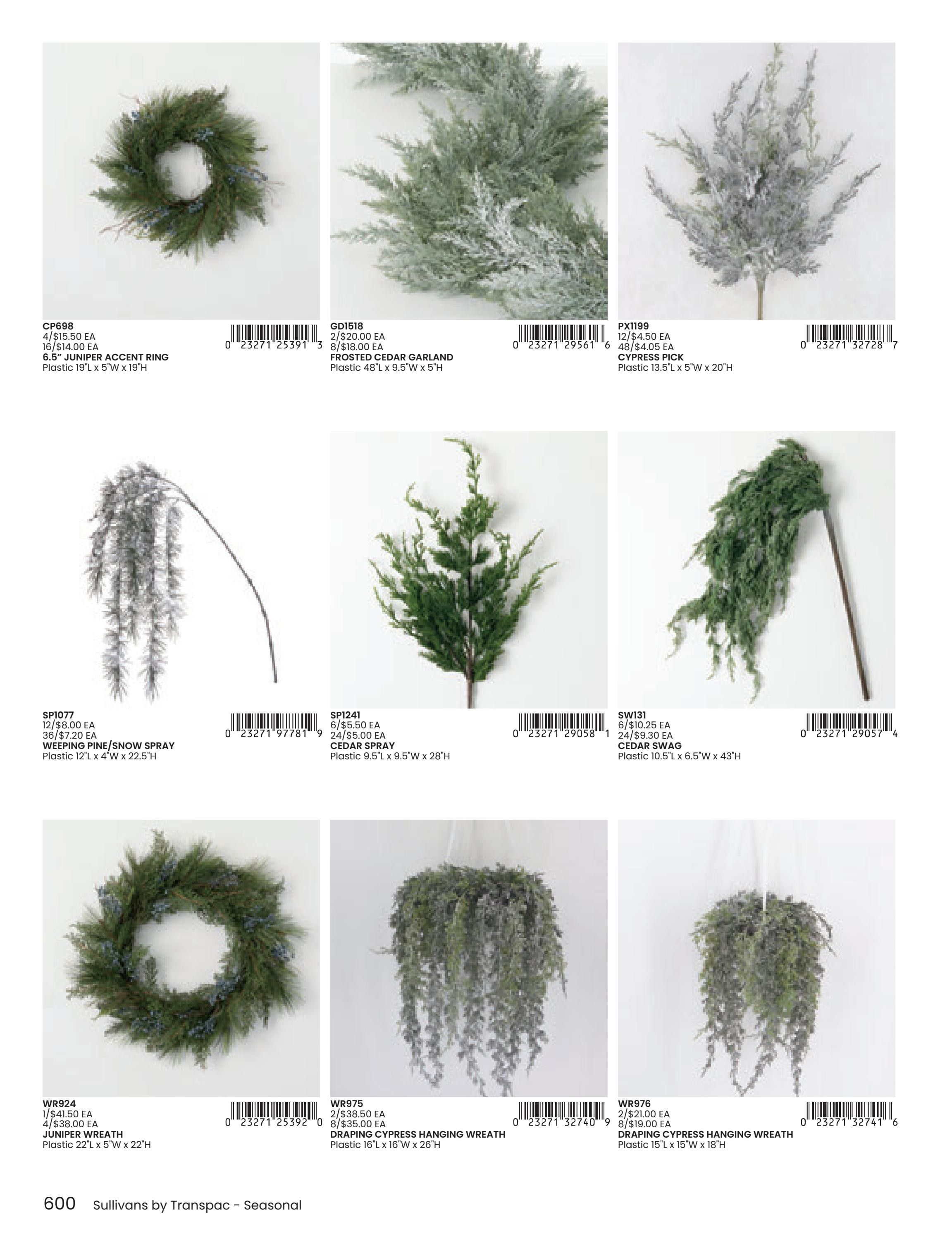 Sullivans by Transpac Annual Home Decor Catalog Weekly Ad January 1 - December 31, 2026
