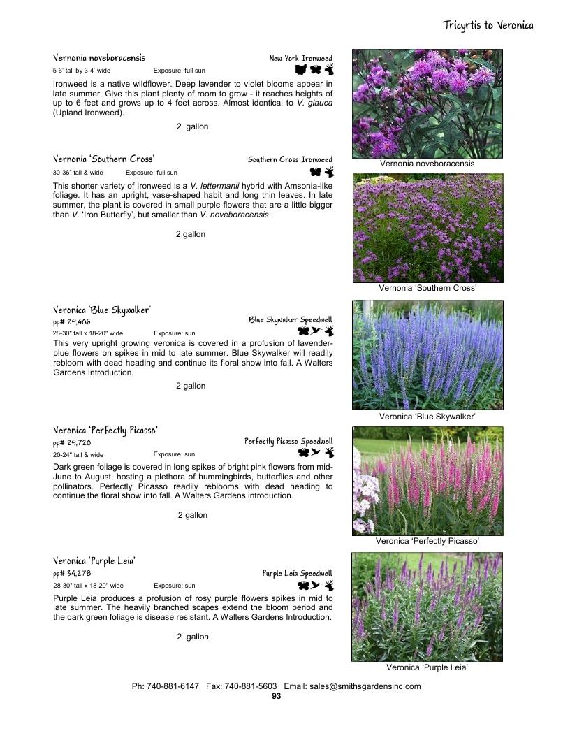 Smith's Gardens Garden Catalog Weekly Ad January 1 - December 31, 2026