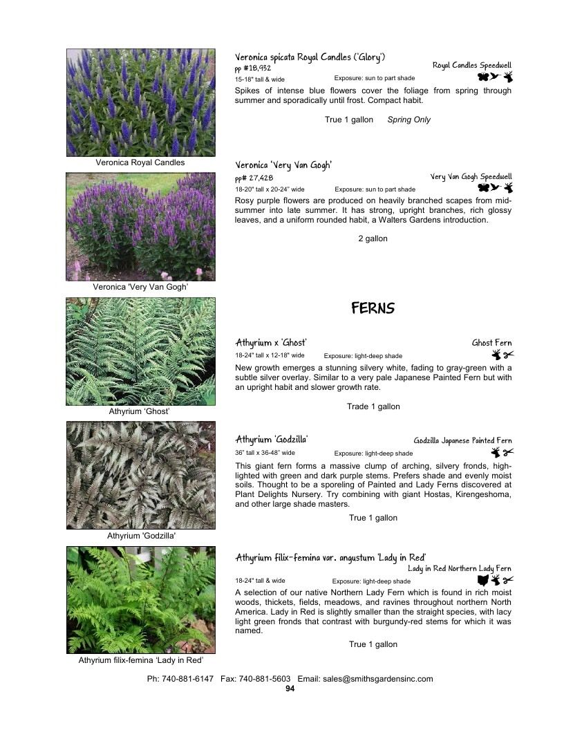 Smith's Gardens Garden Catalog Weekly Ad January 1 - December 31, 2026