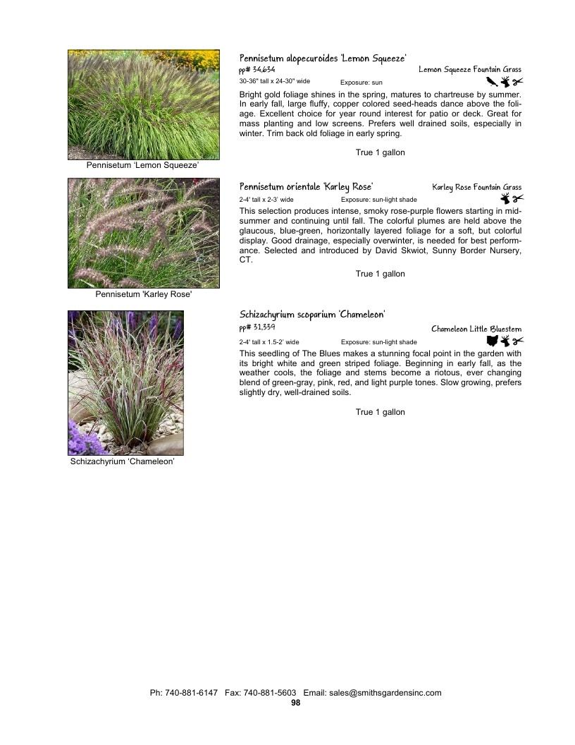 Smith's Gardens Garden Catalog Weekly Ad January 1 - December 31, 2026