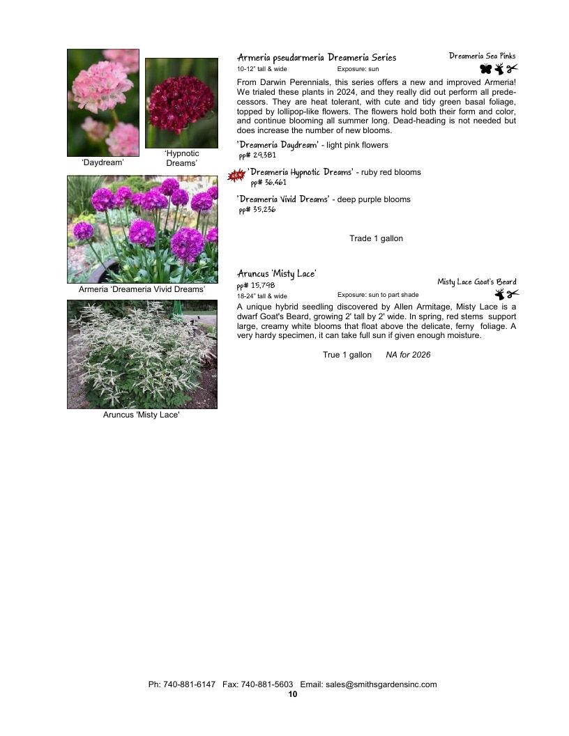 Smith's Gardens Garden Catalog Weekly Ad January 1 - December 31, 2026