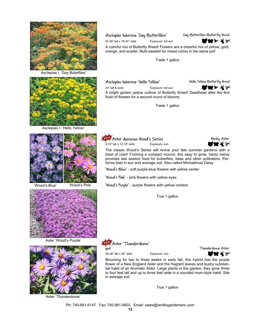 Smith's Gardens Garden Catalog Weekly Ad January 1 - December 31, 2026