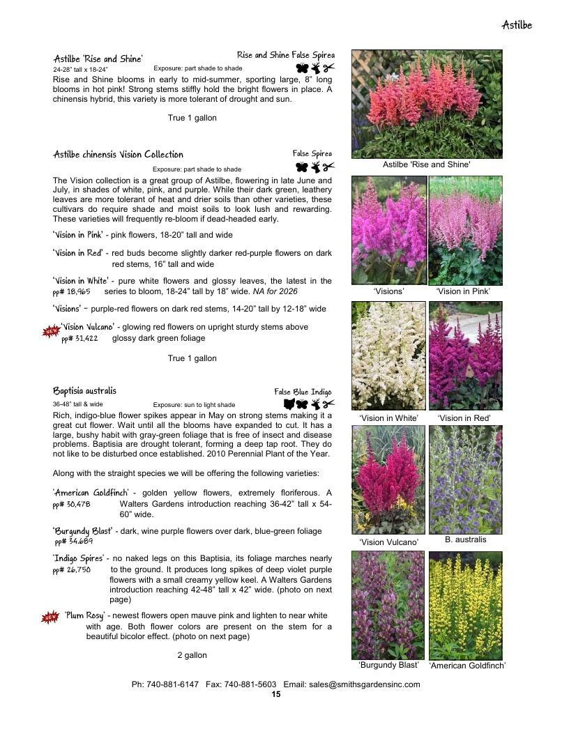 Smith's Gardens Garden Catalog Weekly Ad January 1 - December 31, 2026