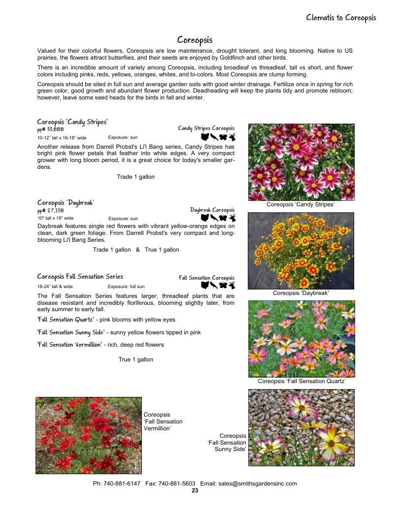 Smith's Gardens Garden Catalog Weekly Ad January 1 - December 31, 2026