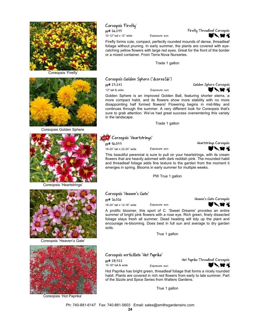 Smith's Gardens Garden Catalog Weekly Ad January 1 - December 31, 2026