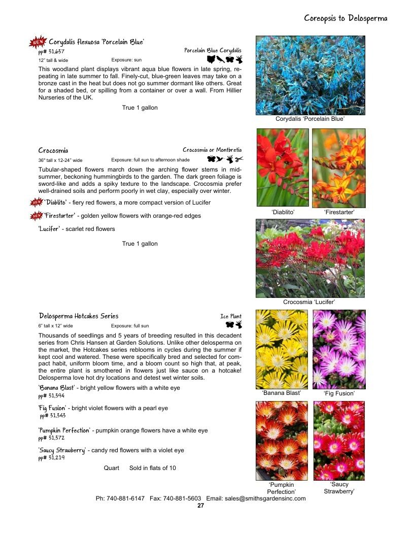 Smith's Gardens Garden Catalog Weekly Ad January 1 - December 31, 2026