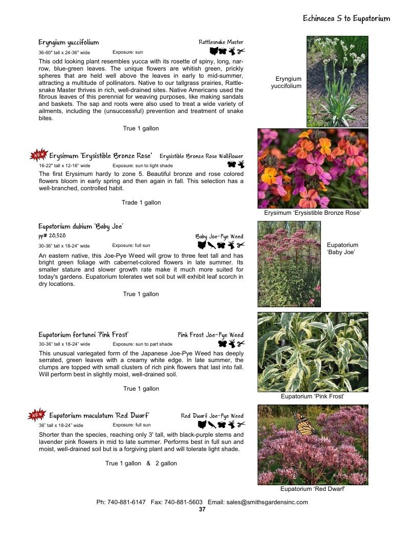 Smith's Gardens Garden Catalog Weekly Ad January 1 - December 31, 2026