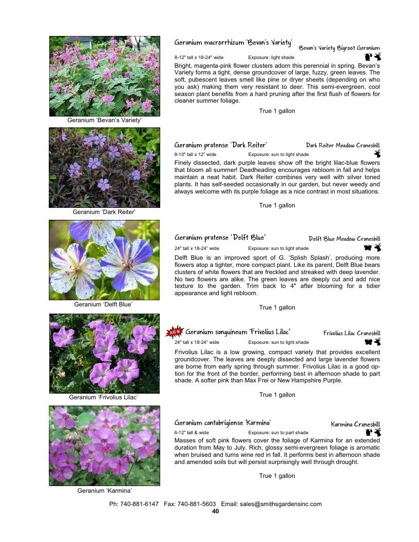 Smith's Gardens Garden Catalog Weekly Ad January 1 - December 31, 2026