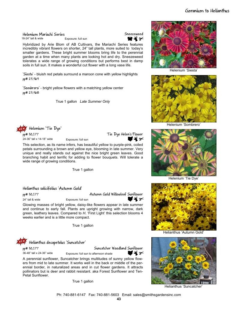 Smith's Gardens Garden Catalog Weekly Ad January 1 - December 31, 2026