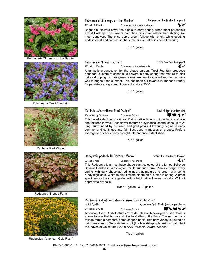 Smith's Gardens Garden Catalog Weekly Ad January 1 - December 31, 2026