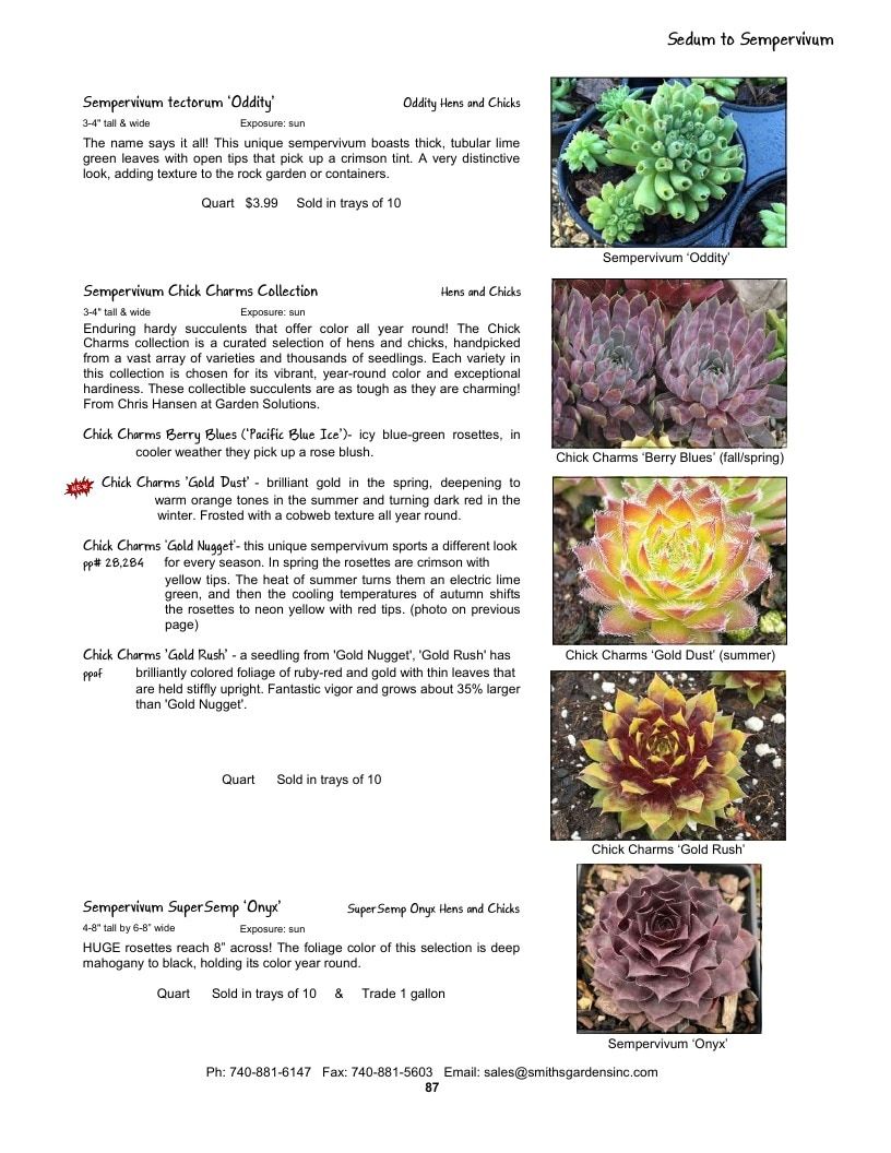 Smith's Gardens Garden Catalog Weekly Ad January 1 - December 31, 2026