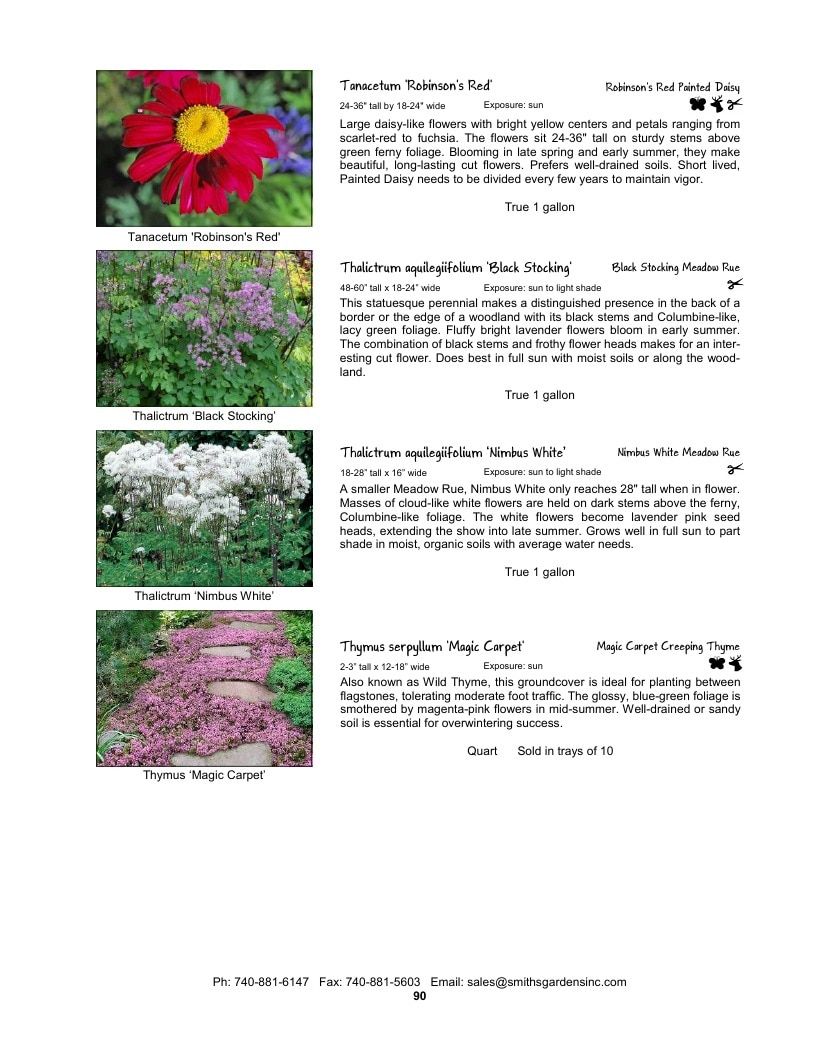 Smith's Gardens Garden Catalog Weekly Ad January 1 - December 31, 2026