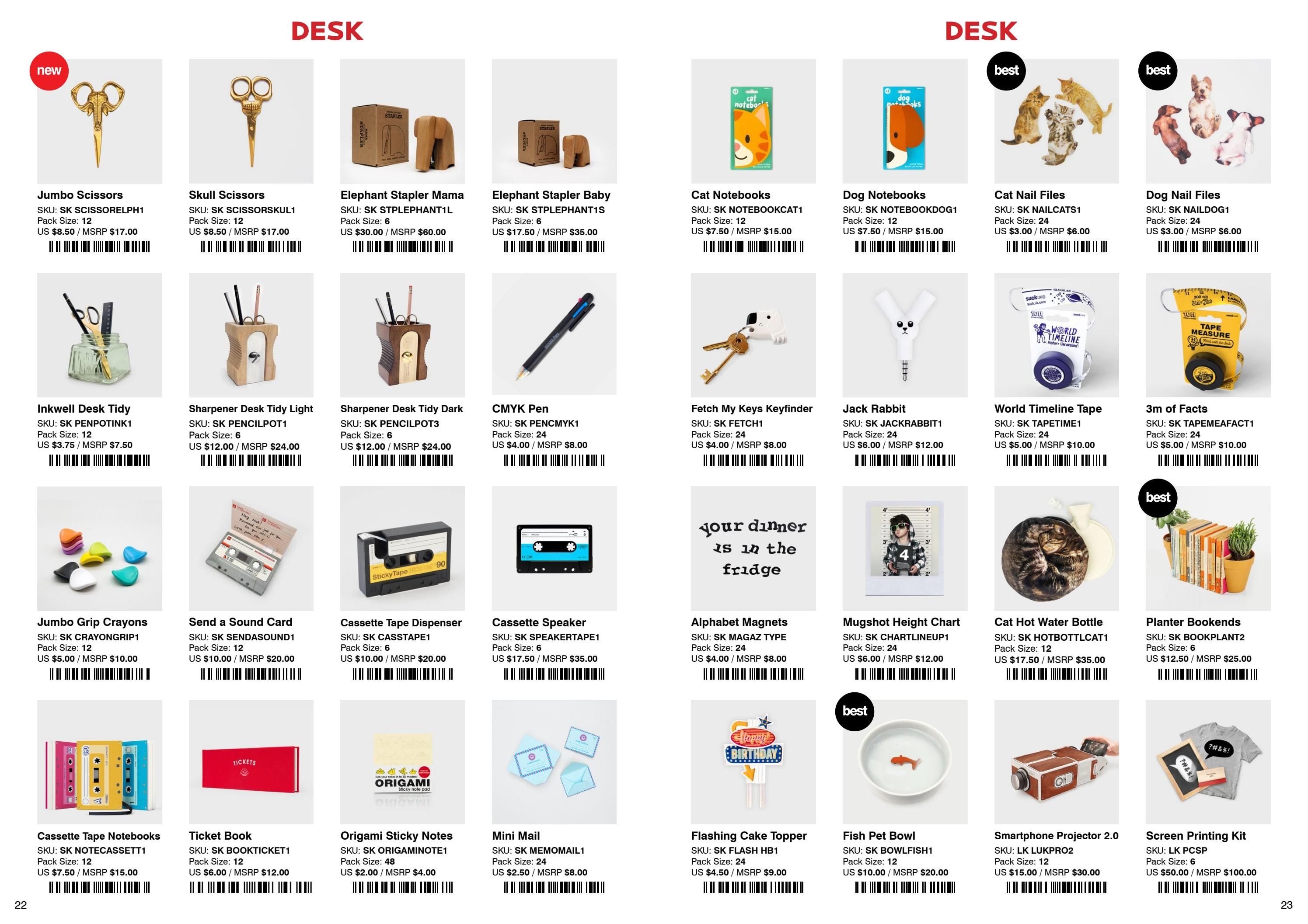 Suck UK Gifts Catalog Weekly Ad January 1 - December 31, 2026