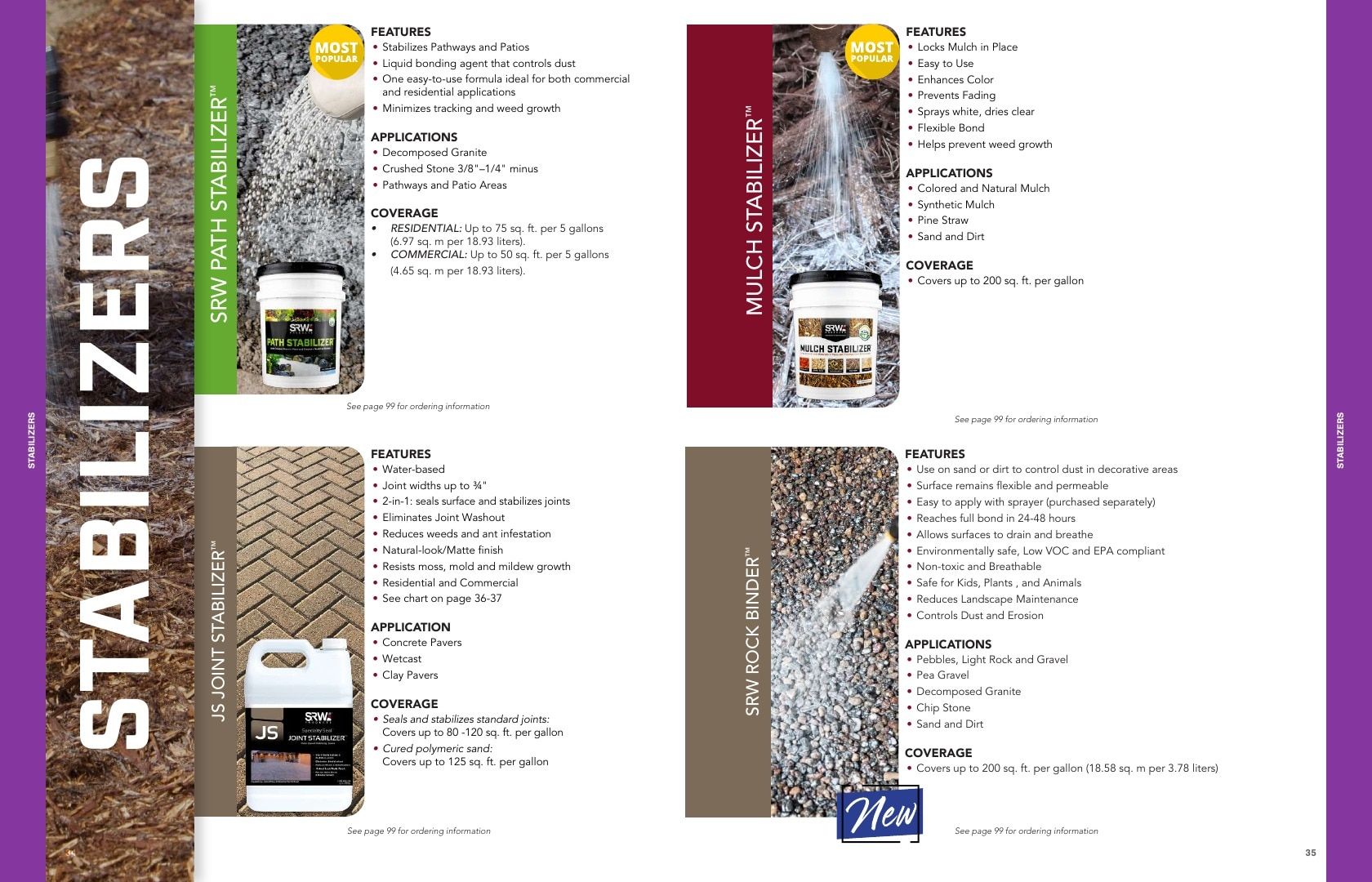 SRW Products Landscape Products Catalog Weekly Ad January 1 - December 31, 2026