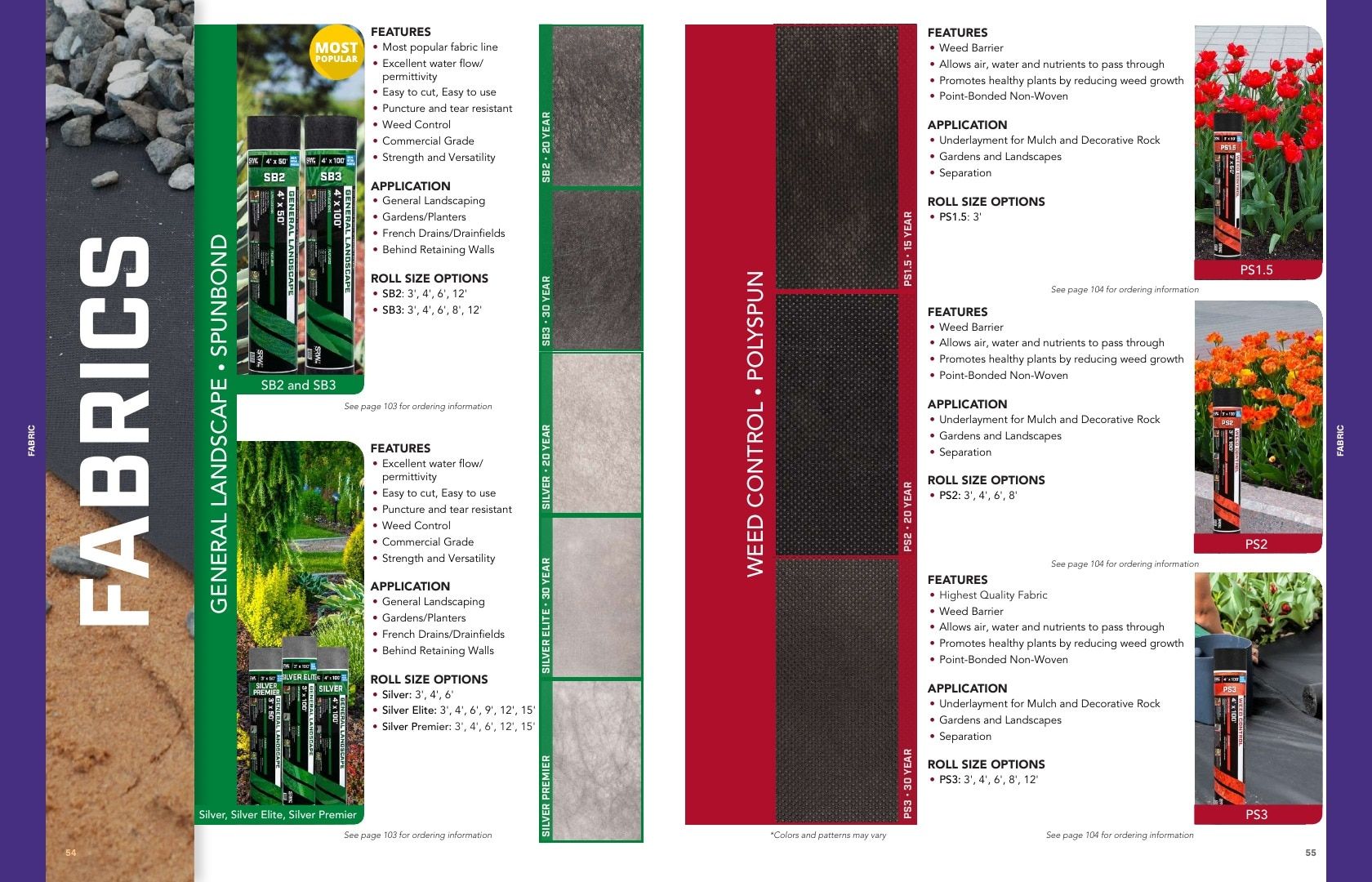 SRW Products Landscape Products Catalog Weekly Ad January 1 - December 31, 2026
