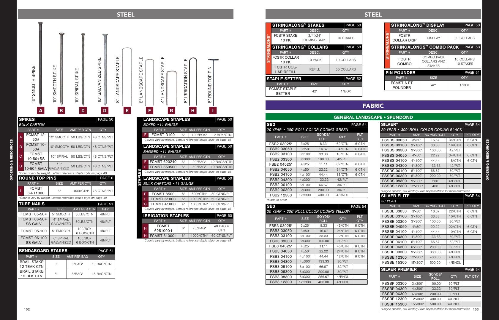 SRW Products Landscape Products Catalog Weekly Ad January 1 - December 31, 2026