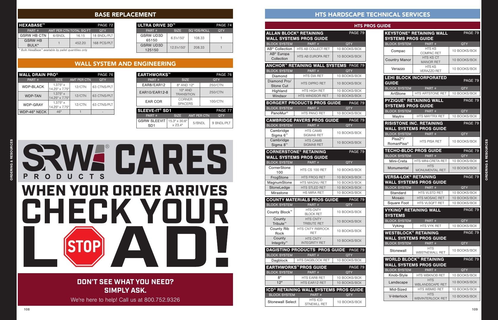 SRW Products Landscape Products Catalog Weekly Ad January 1 - December 31, 2026