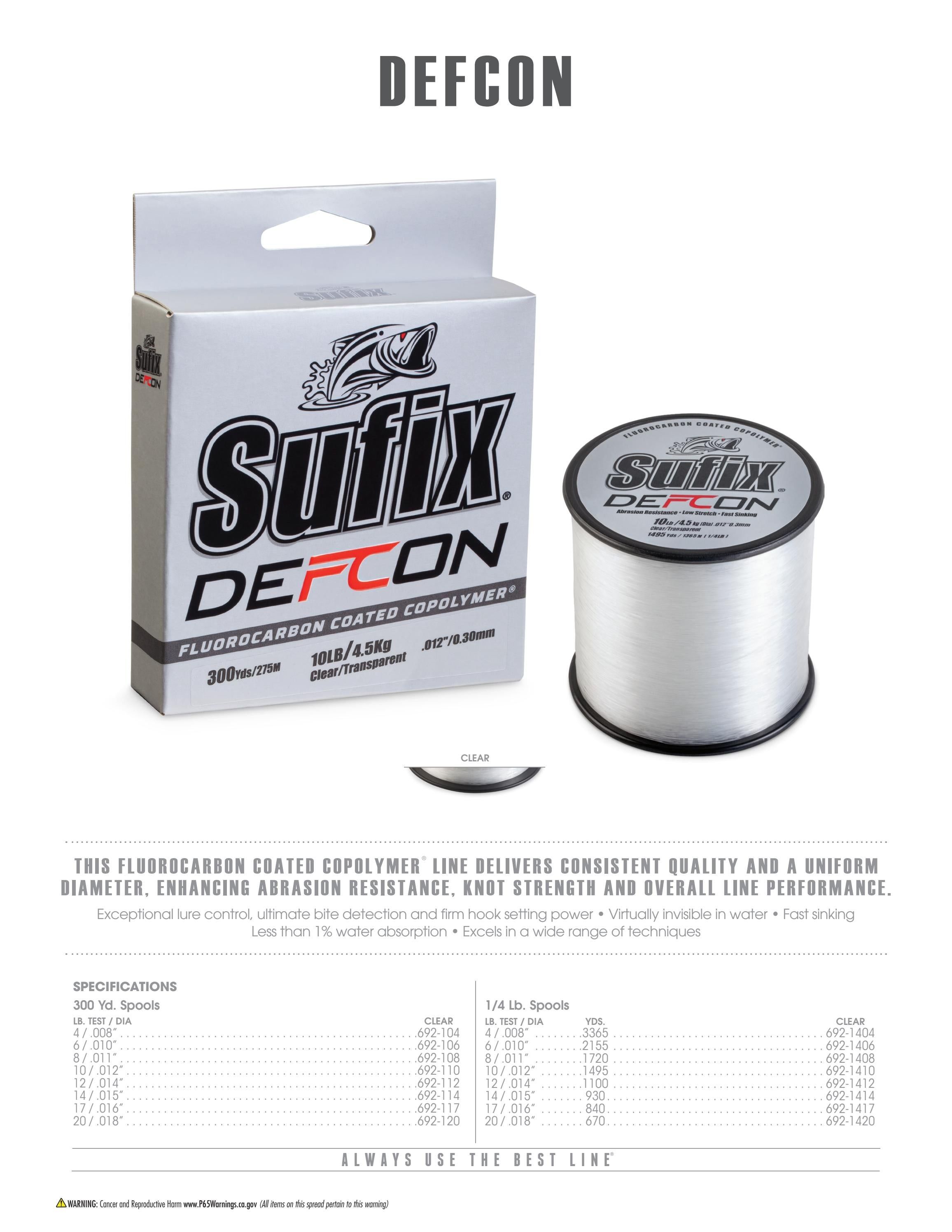 Sufix Fishing Line Catalog Weekly Ad January 1 - December 31, 2026