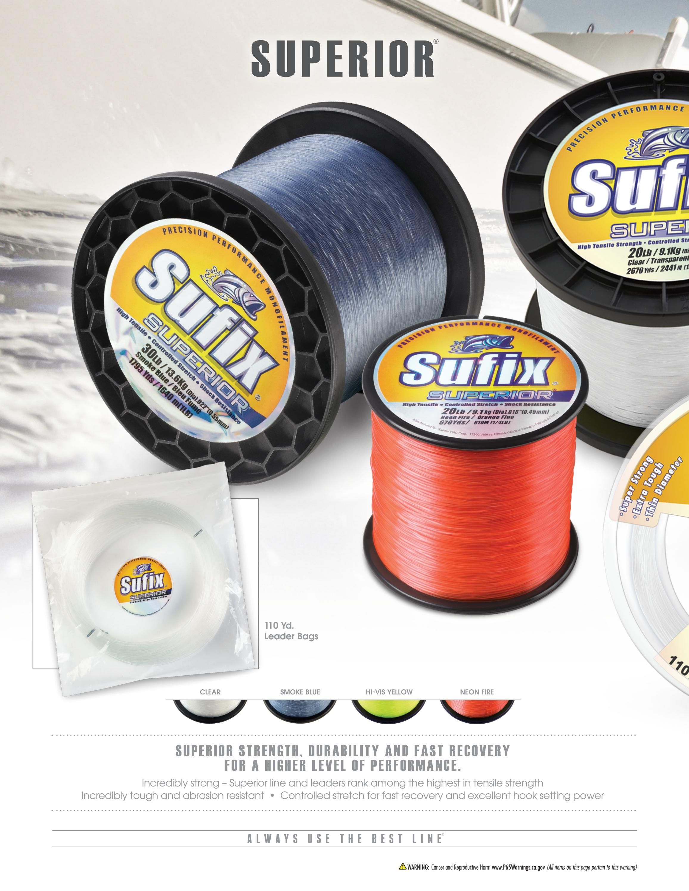 Sufix Fishing Line Catalog Weekly Ad January 1 - December 31, 2026