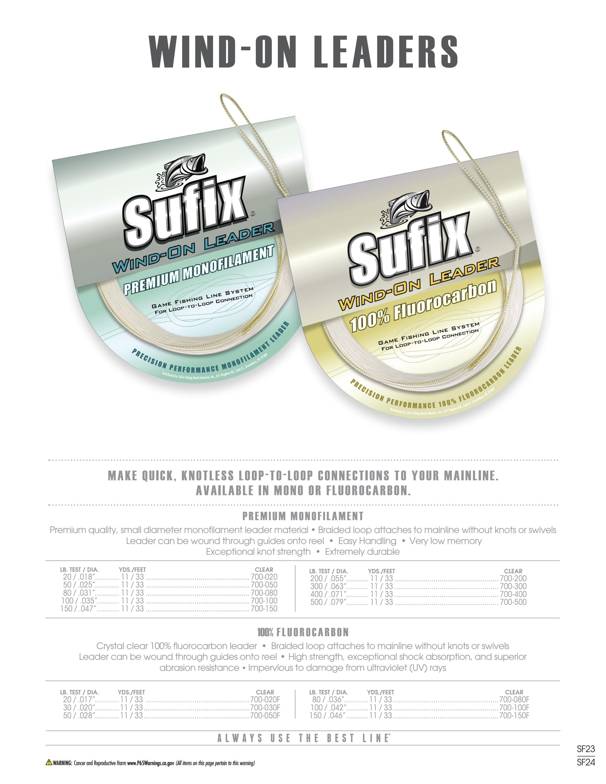 Sufix Fishing Line Catalog Weekly Ad January 1 - December 31, 2026