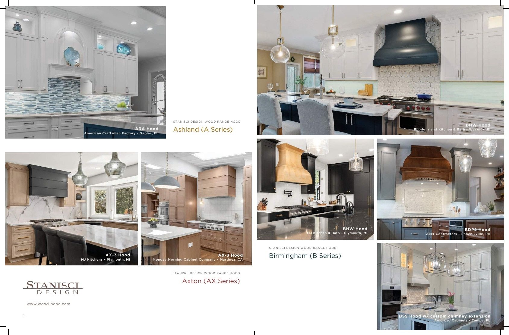 Stanisci Design Wood Hood Brochure Weekly Ad January 1 - December 31, 2026