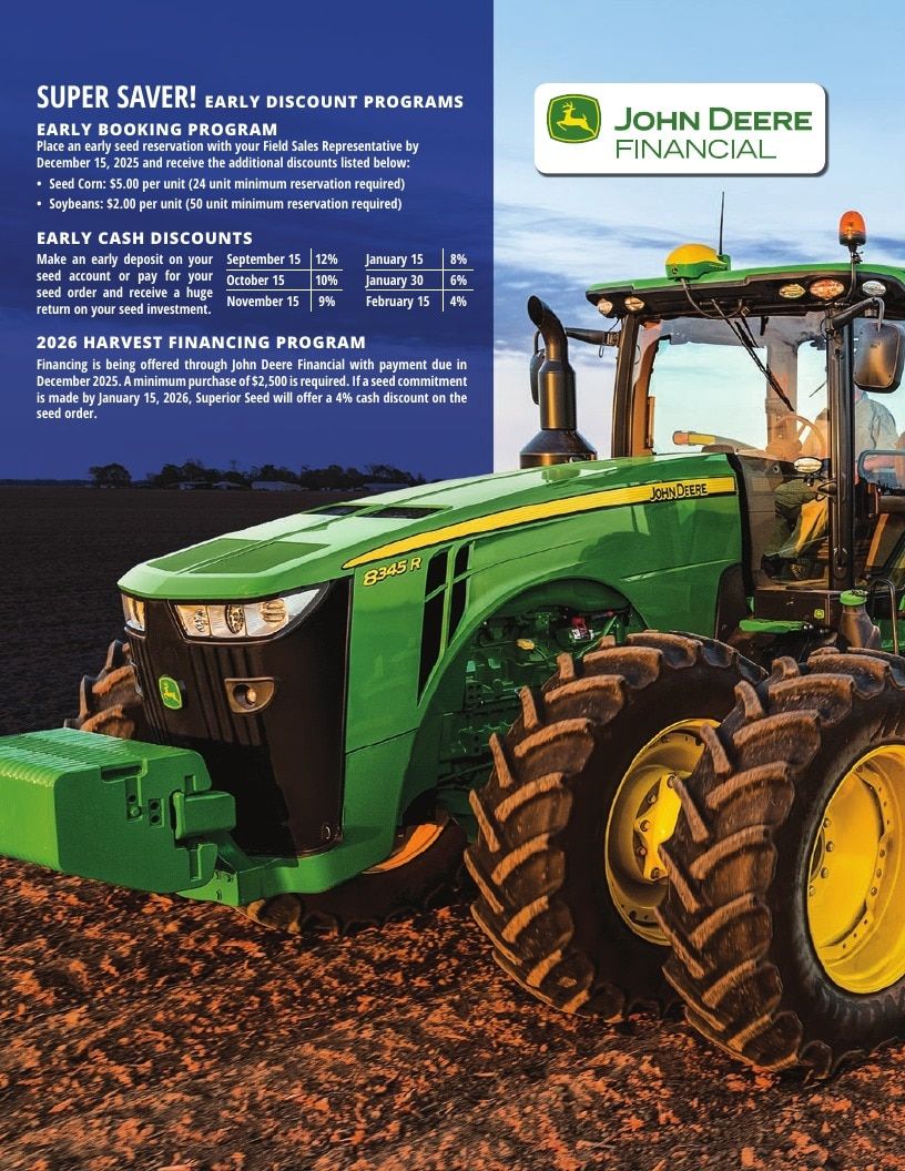 Superior Seed Seed Product Guide Weekly Ad January 1 - December 31, 2026