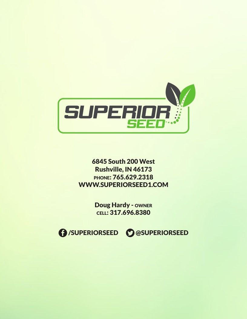 Superior Seed Seed Product Guide Weekly Ad January 1 - December 31, 2026