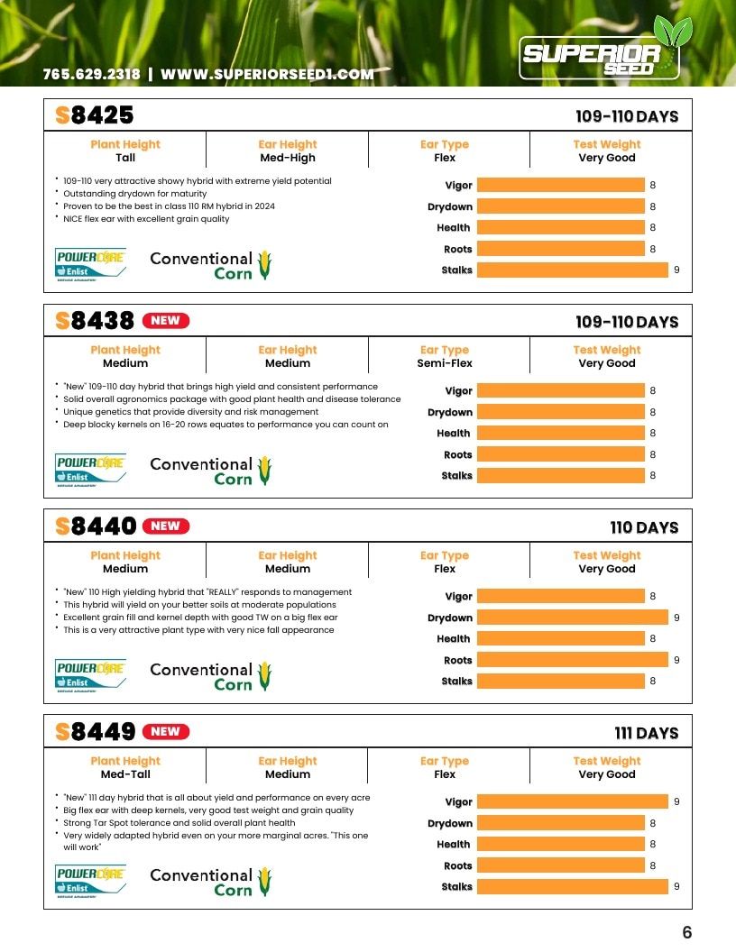 Superior Seed Seed Product Guide Weekly Ad January 1 - December 31, 2026