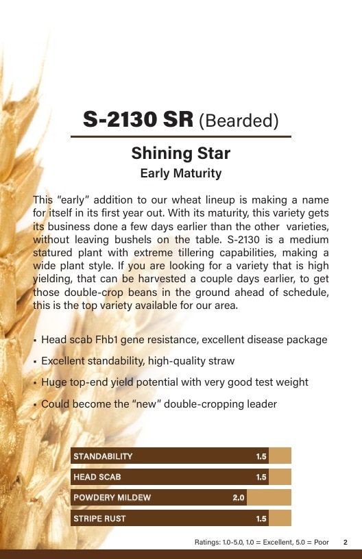 Superior Seed Wheat Seed Guide Weekly Ad January 1 - December 31, 2026