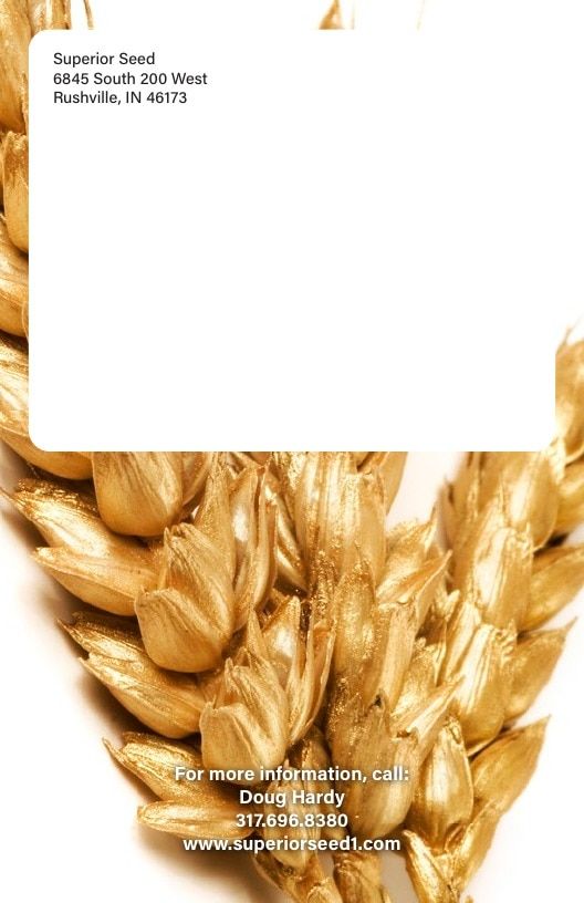 Superior Seed Wheat Seed Guide Weekly Ad January 1 - December 31, 2026