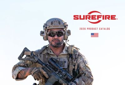 SureFire Lighting Products Catalog Weekly Ad January 1 - December 31, 2026