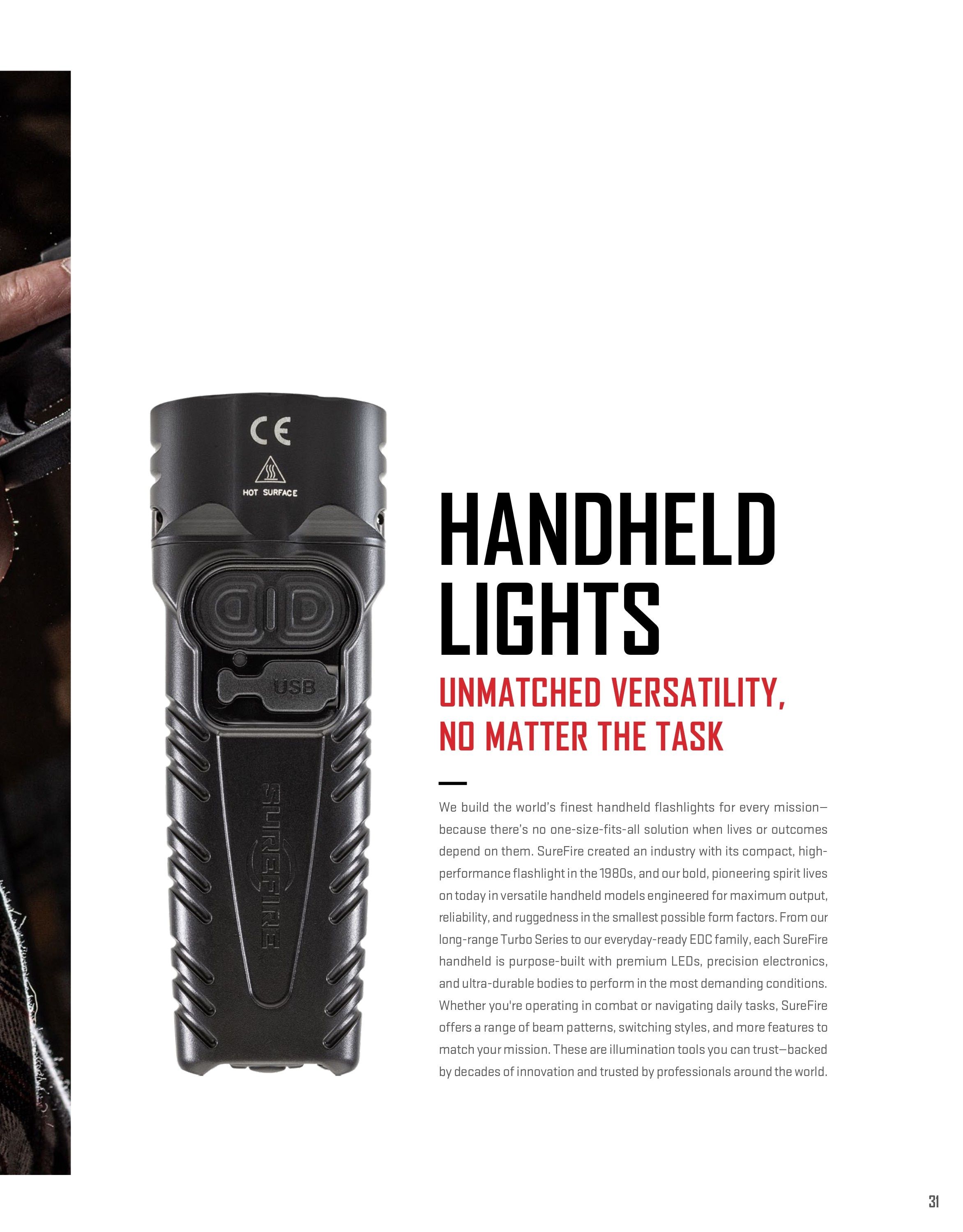SureFire Lighting Products Catalog Weekly Ad January 1 - December 31, 2026