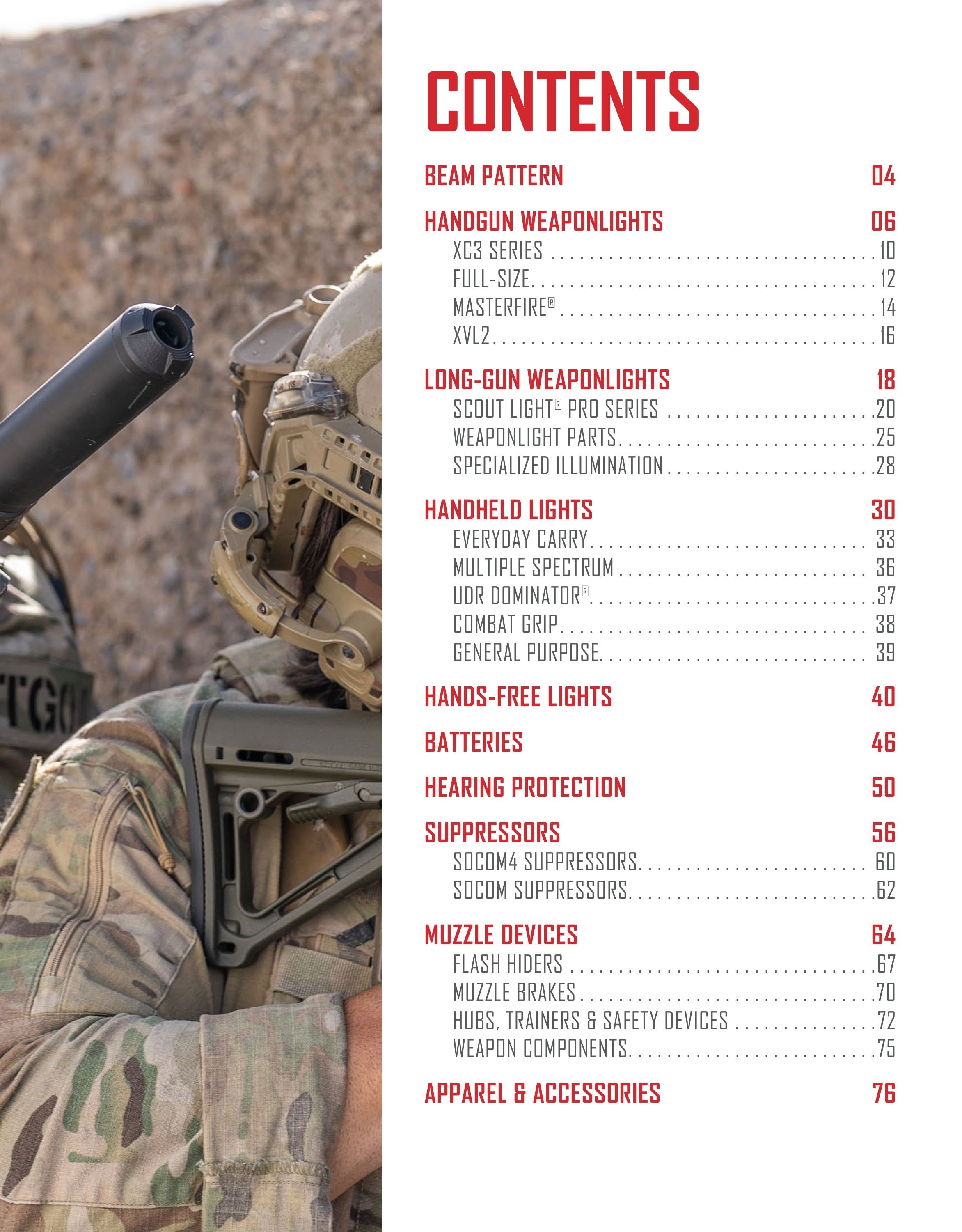 SureFire Lighting Products Catalog Weekly Ad January 1 - December 31, 2026