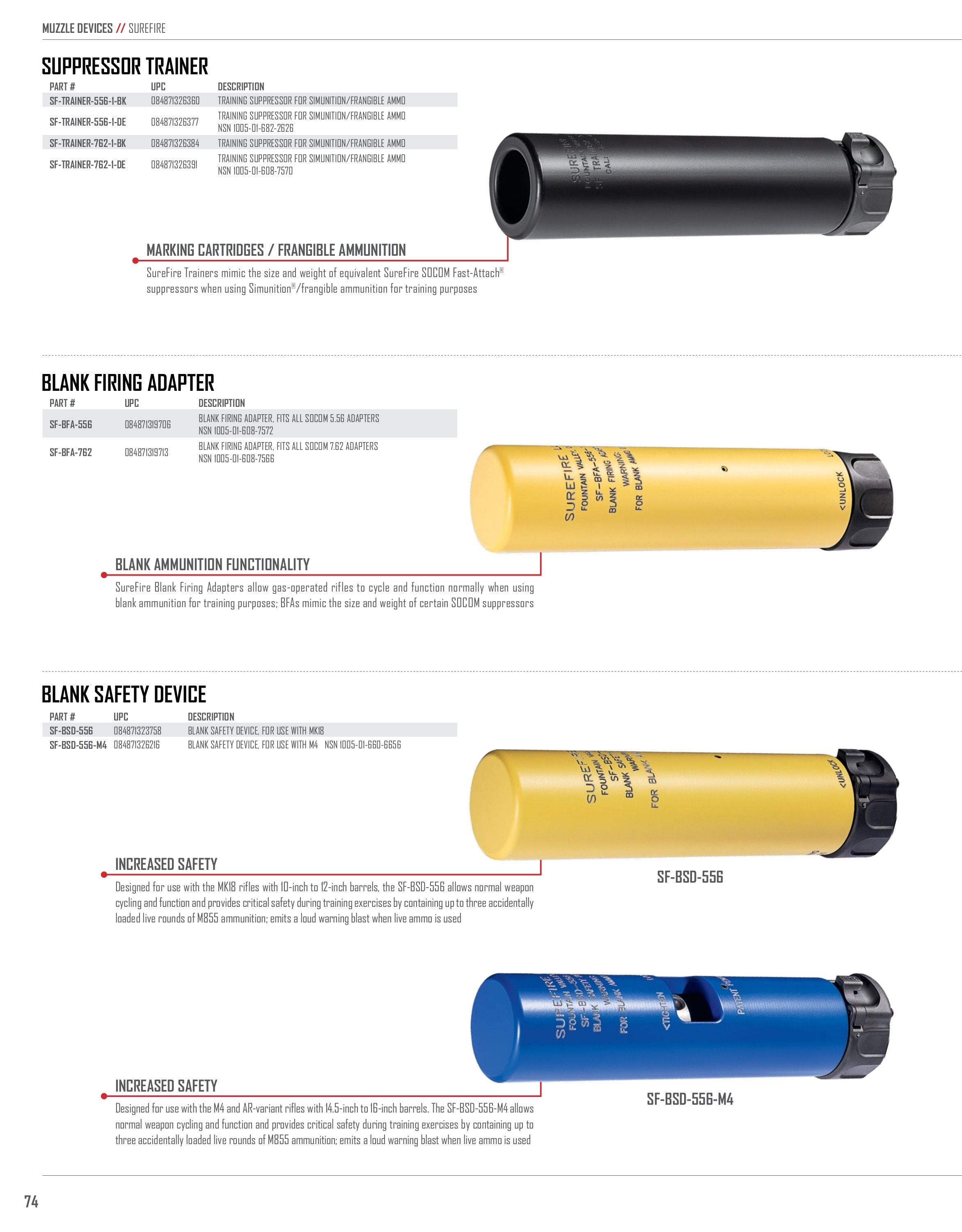 SureFire Lighting Products Catalog Weekly Ad January 1 - December 31, 2026