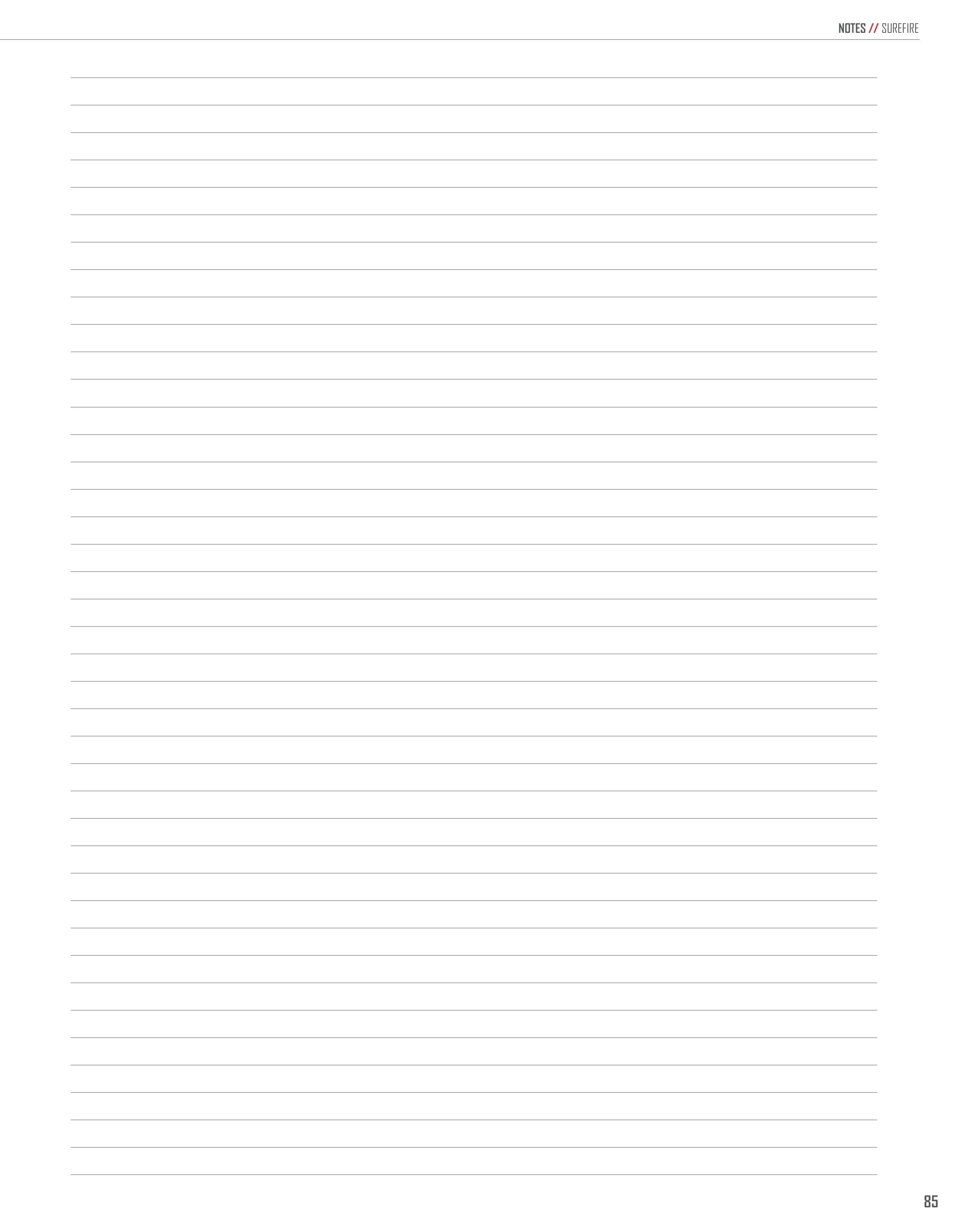 SureFire Lighting Products Catalog Weekly Ad January 1 - December 31, 2026