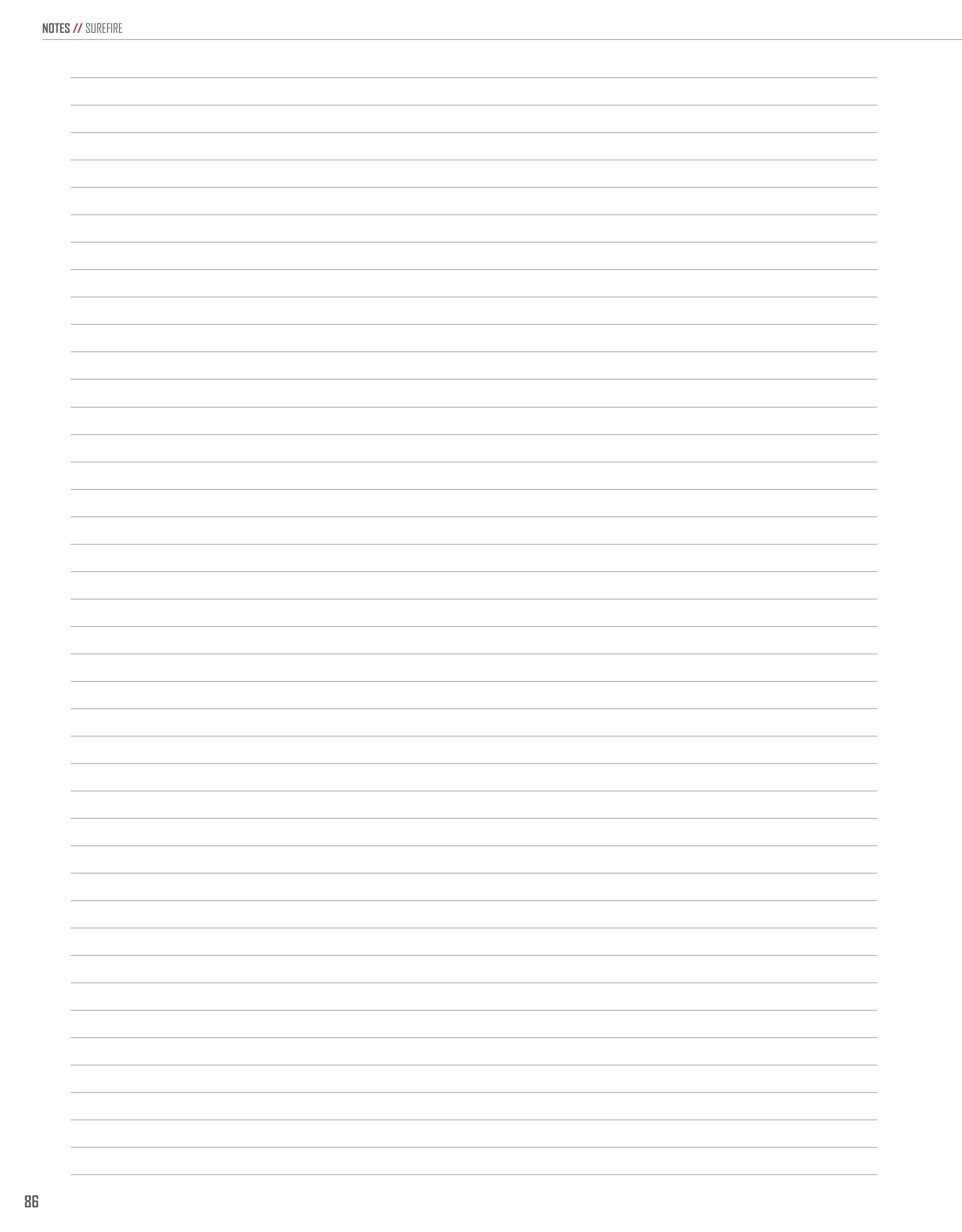 SureFire Lighting Products Catalog Weekly Ad January 1 - December 31, 2026