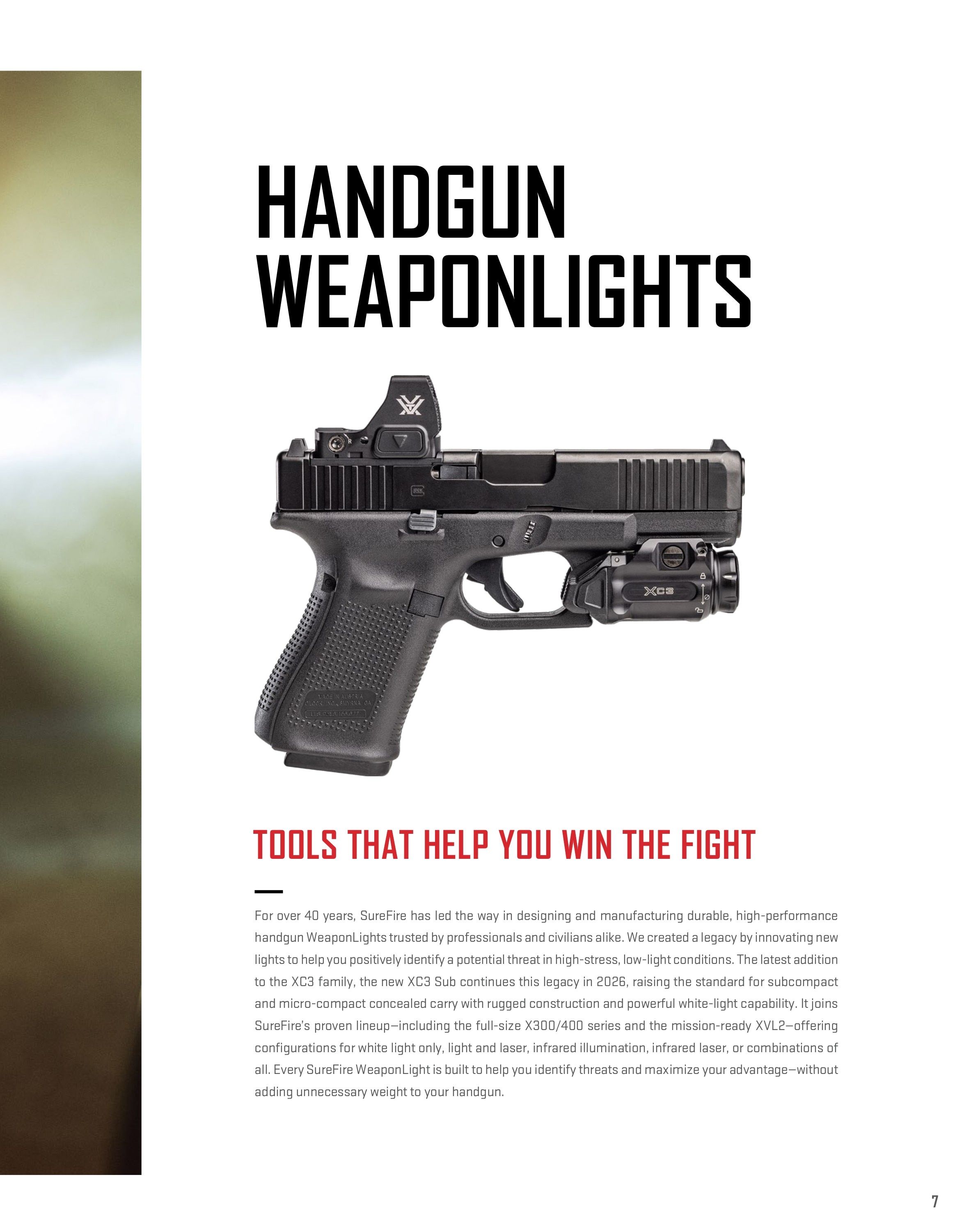 SureFire Lighting Products Catalog Weekly Ad January 1 - December 31, 2026