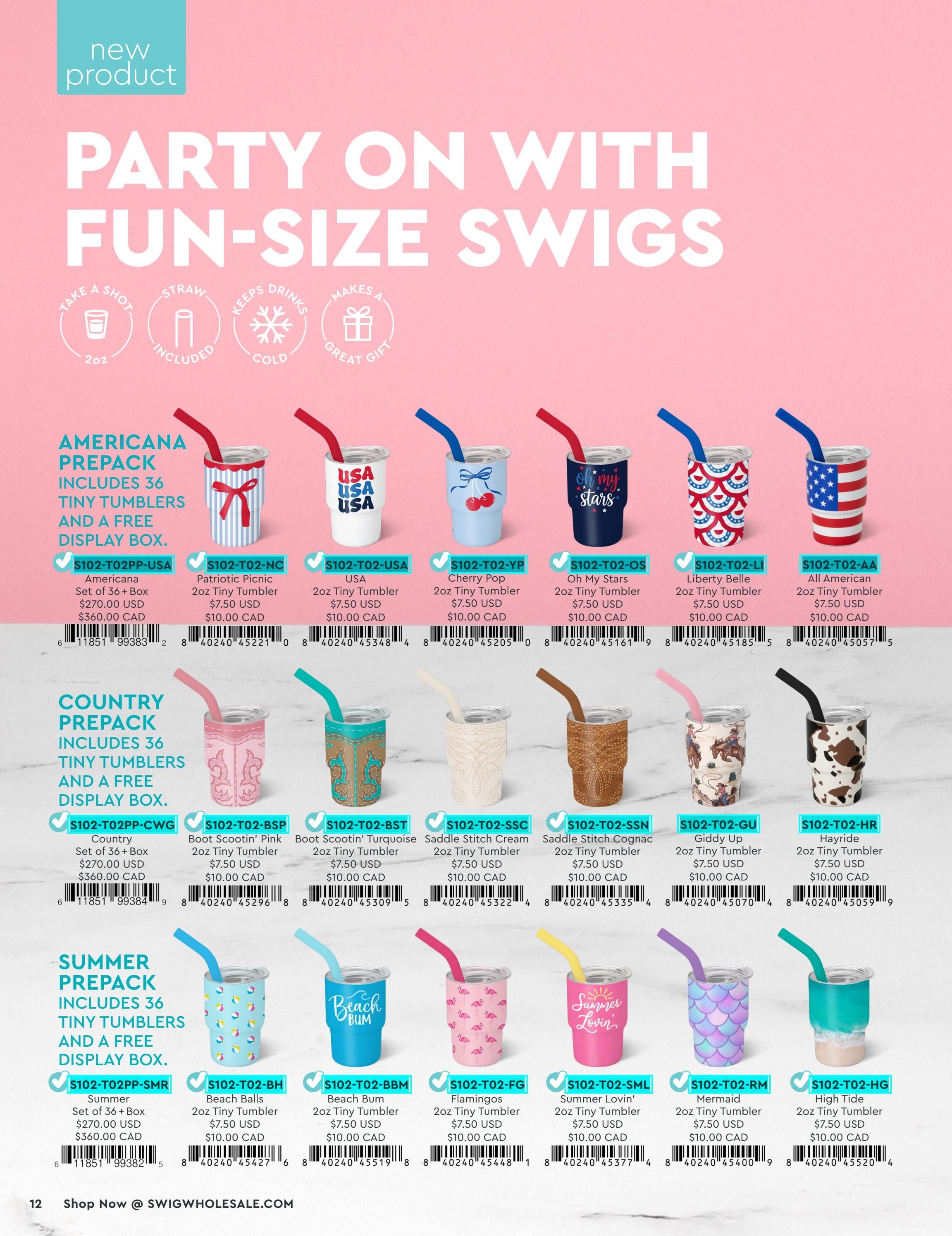 Swig Life Summer Drinkware Catalog Weekly Ad January 1 - December 31, 2026